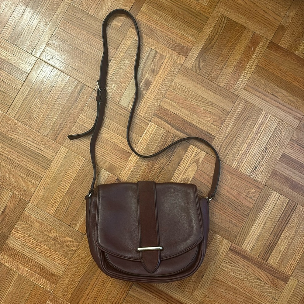 Burgundy Kate Spade Crossbody Bag